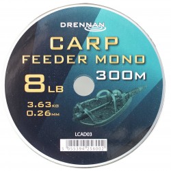 Fir Monofilament Drennan -  Carp Feeder 0.26mm 300m